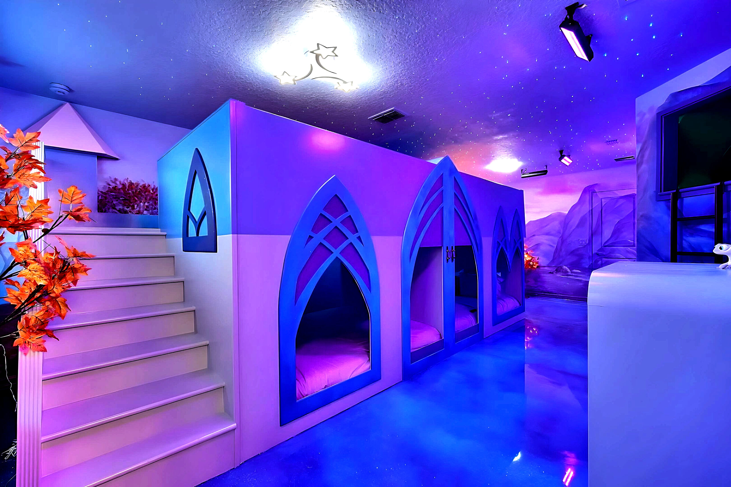 Frozen Themed Bedroom designed by Magic Interiors