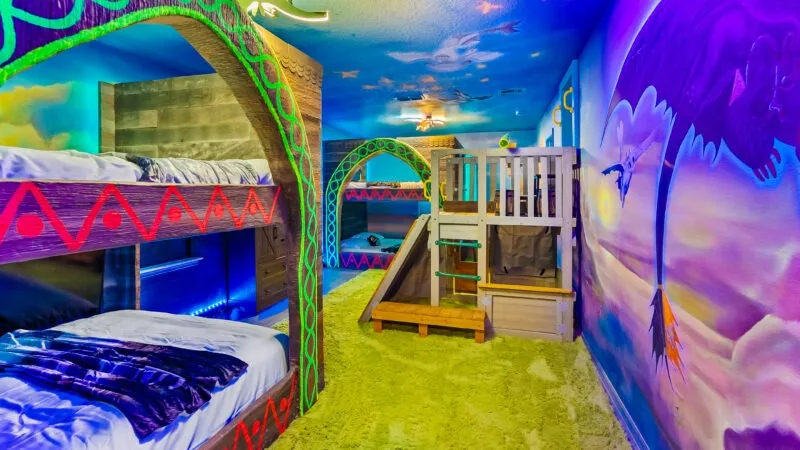 How To Train Your Dragon Themed bedroom designed by Magic Interiors